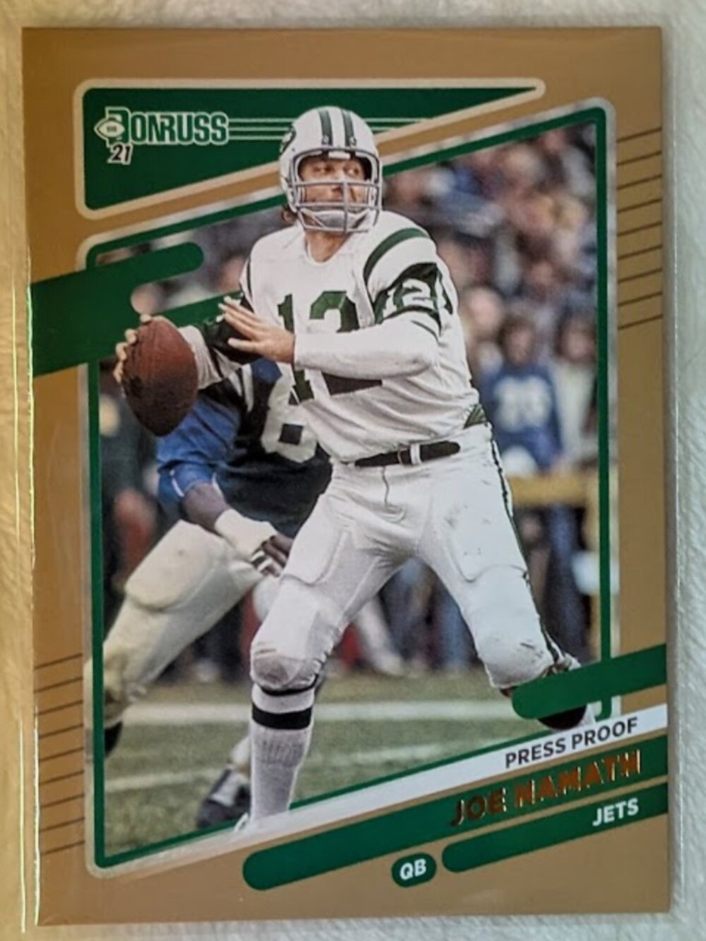 2021 Panini Press Proof JOE NAMATH #42
